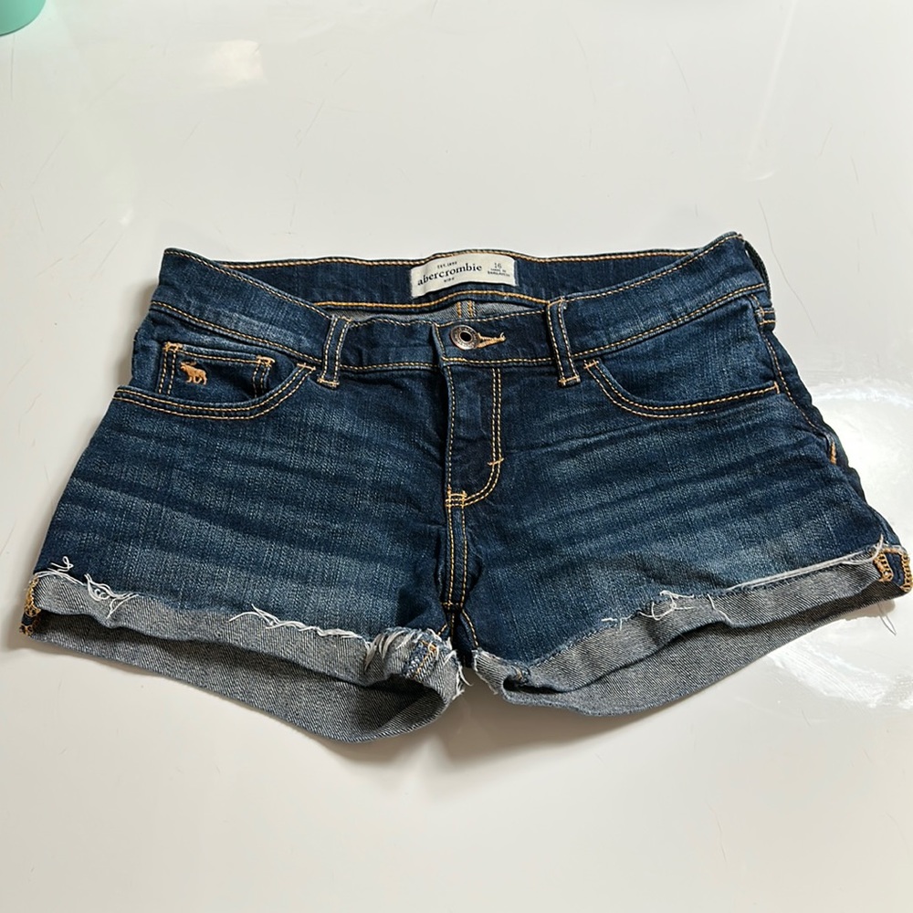 Abercrombie Kids Jean Shorts (Size 16)